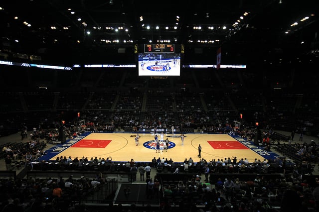 Nassau veterans memorial basketball