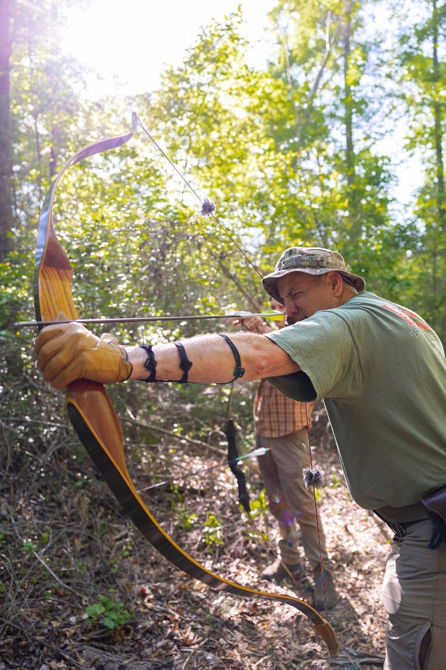 Archery at Spring Villa 2025 Man Aiming Bow (7).jpg