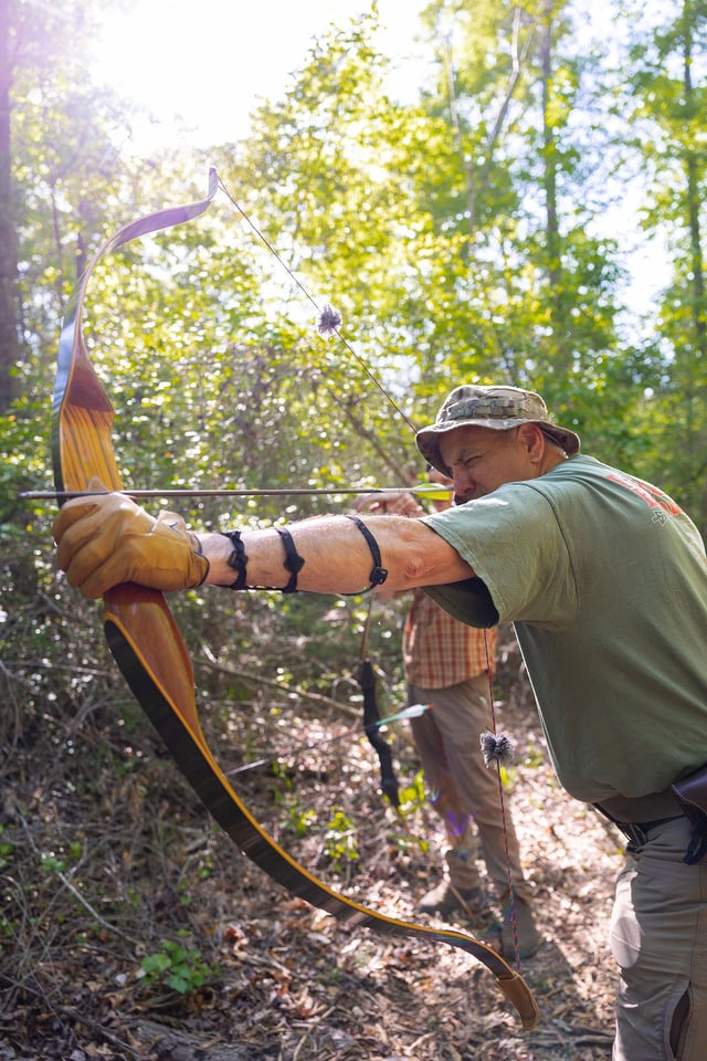 Archery at Spring Villa 2025 Man Aiming Bow (8).jpg