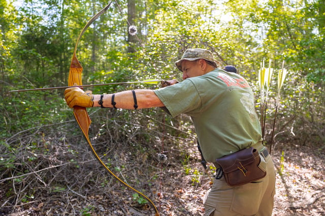 Archery at Spring Villa 2025 Man Aiming Bow (9).jpg