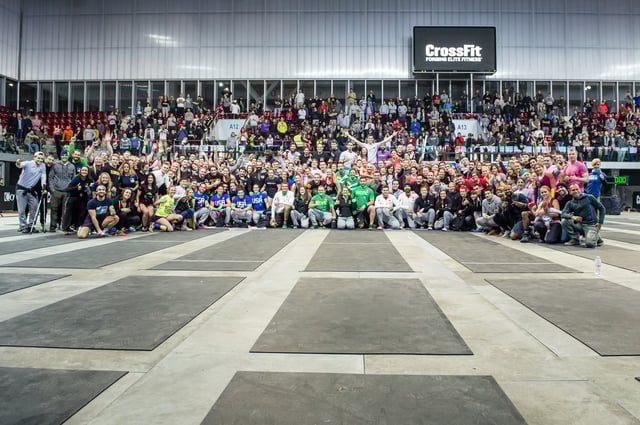 crossfit games group shot