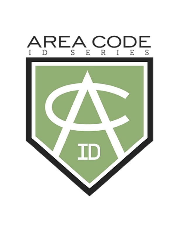 Area Code Baseball ID Series-LA/ORANGE COUNTY