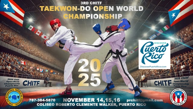 3rd Taekwon-do Open World Championship Chan Hun ITF 2025