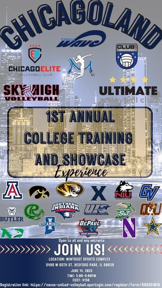 Chicagoland College Training and Showcase - Volleyball