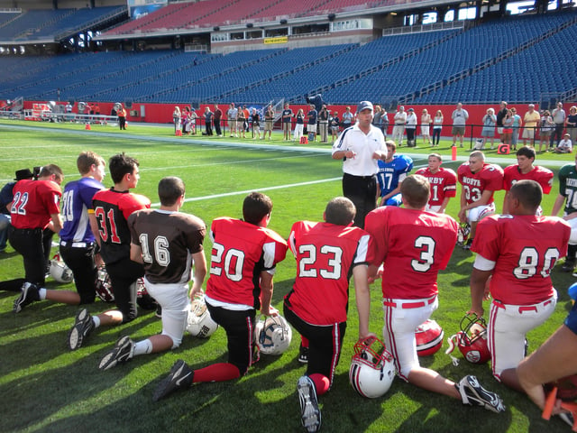 Pop Warner Little Scholars coaching