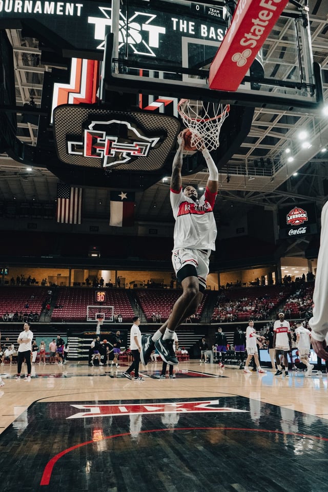 Texas Tech Men's Basketball VS West Virginia