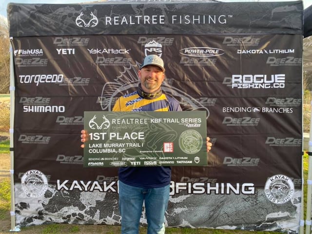 Kayak Bass Fishing champion