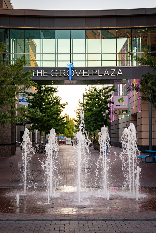 The Grove Plaza fountains.jpg