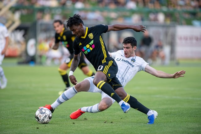 United Soccer Leagues action shot