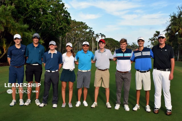 American Junior Golf Association team photo