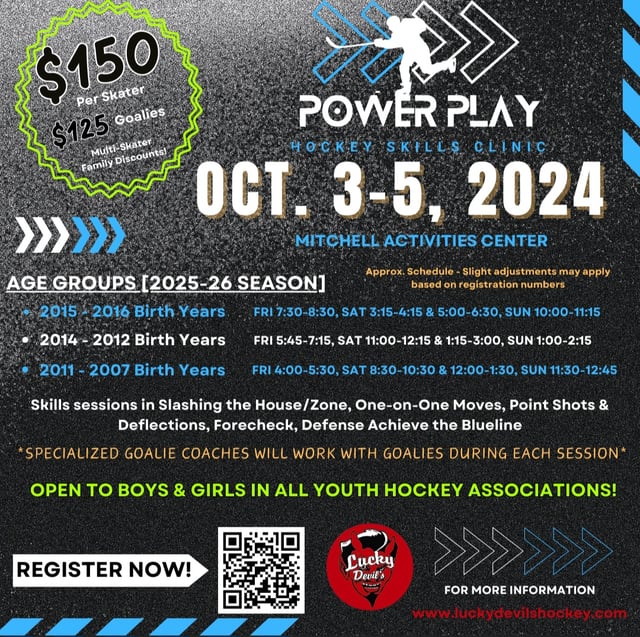 Powerplay Hockey Clinic Flier fall 2025.jpg