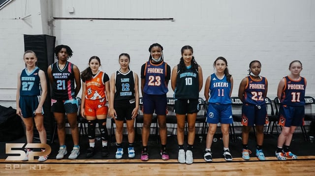 5p sports girls basketball