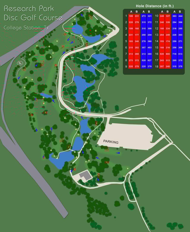 New Championship research park Disc Golf Course bryan tx.jpeg