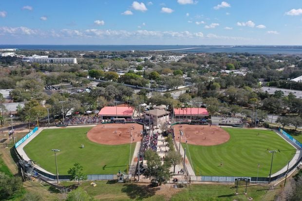 Eddie C. Moore Complex - Baseball-Softball Fields - Aerial View