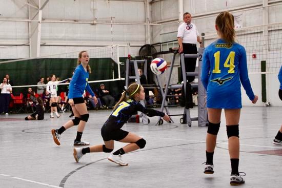 Positively Charged Volleyball