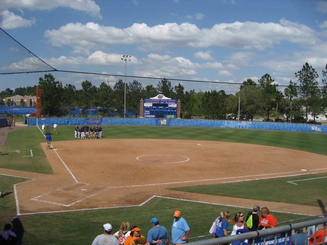 Katie Seashole Pressly Softball Stadium 1