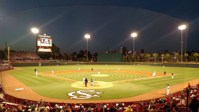 founders park home plate view