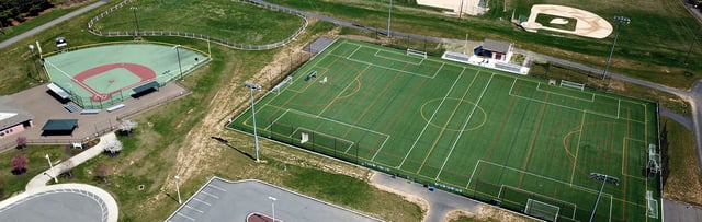 Charles Chrin Community Center Aerial Shot