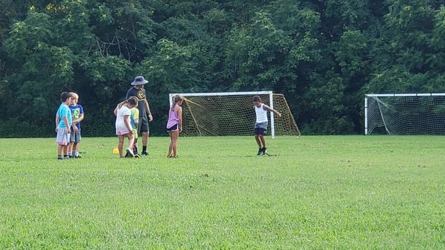 Twin Shields Recreation Area grass
