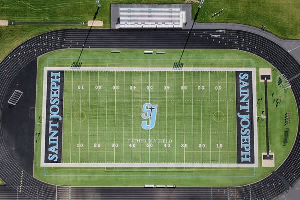 Father Bly Field Aerial