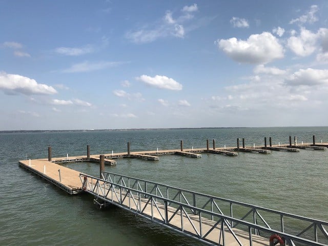 Lake Ray Hubbard Photo-Boat Slips-March 2021
