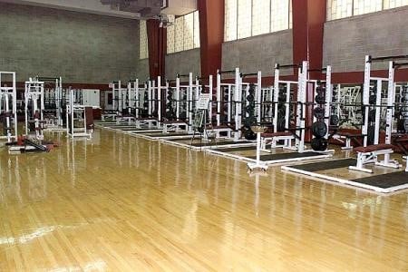 Varsity weight room