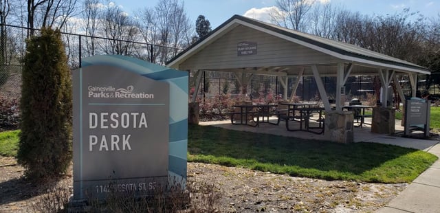 desota park sign