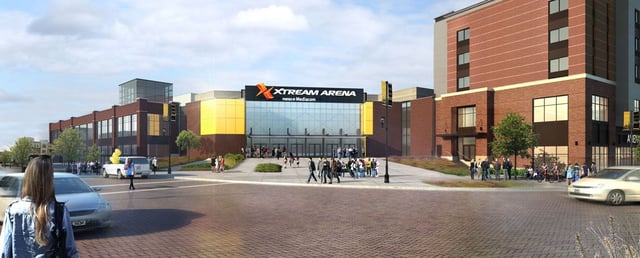 xtream arena outside