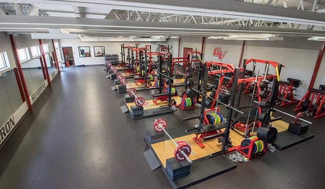 Viking Strength and Conditioning Room