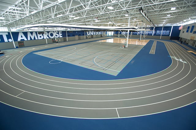 st. ambrose indoor track