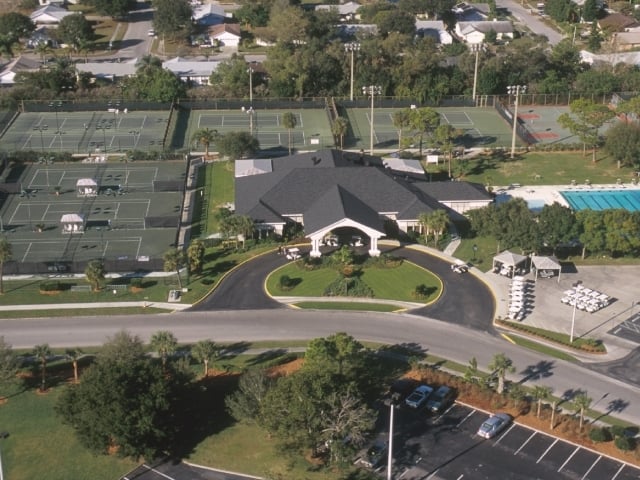 Bardmoor Golf & Tennis Club - Aerial View