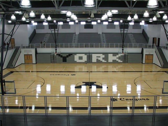 York Comprehensive High School - Basketball1