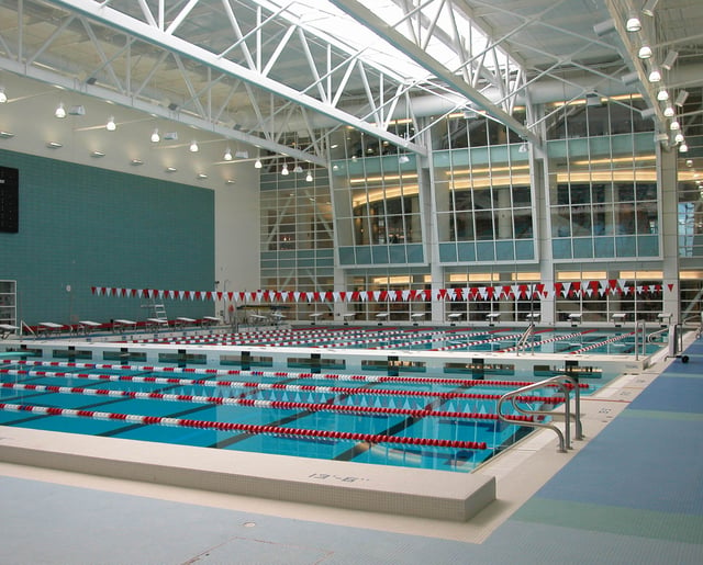 the natatorium facility IN 2