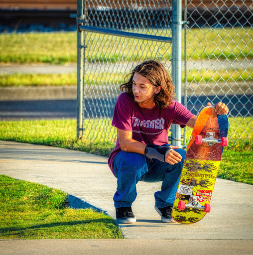 Lydia Gold Skatepark3