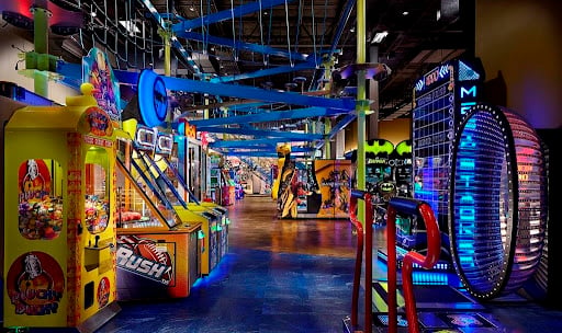 main event entertainment center