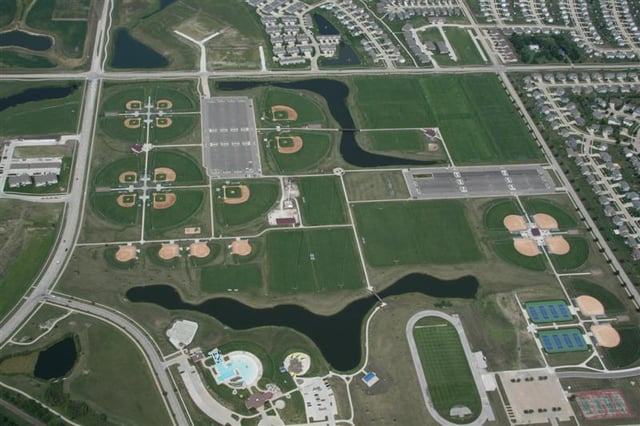 Prairie Ridge Youth Sports Complex -Aerial View