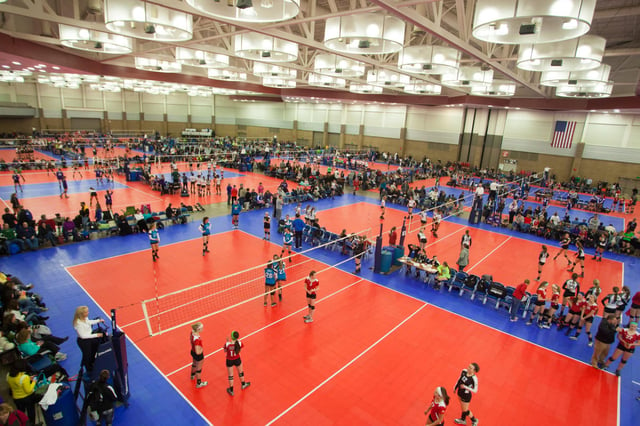 allen county war memorial coliseum volleyball