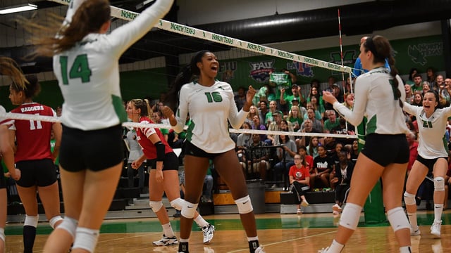 unt volleyball center 4