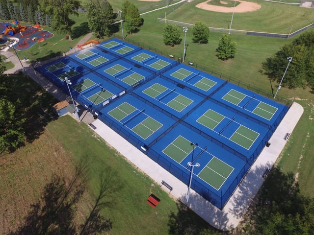 Pickleball courts