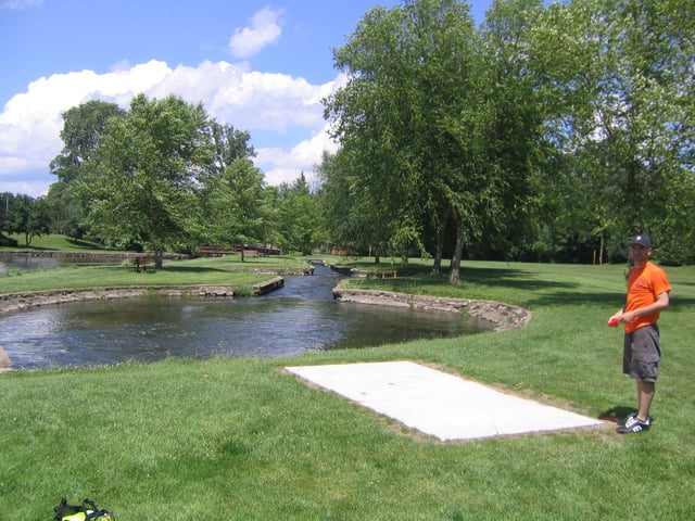 Victory Park Disc Golf Course 1