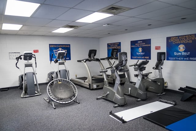Maverick Stadium Athletic Room