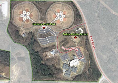 Ariel View of Park