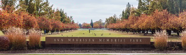 Ann morrison park sign