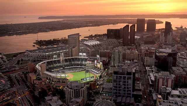 San Diego Skyline. Petco Park by timothylgreen on DeviantArt