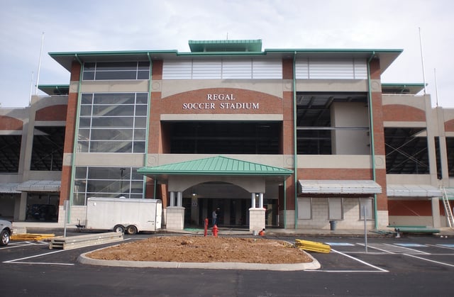 Soccer Stadium Exterior