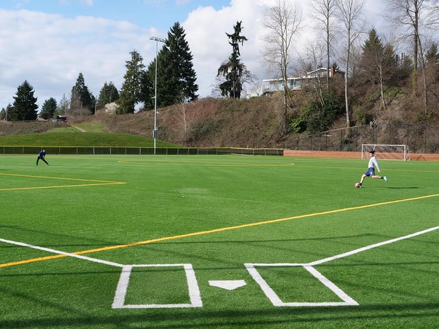 Valley ridge park field