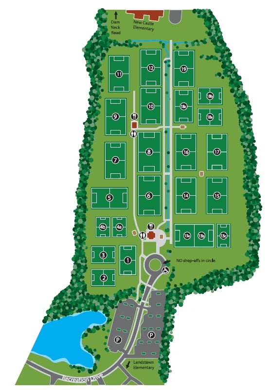 Hampton roads soccer fields