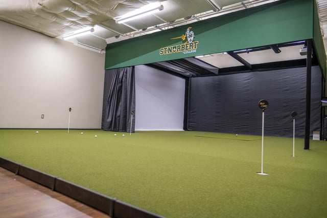 St. Nortbert College Golf Simulator