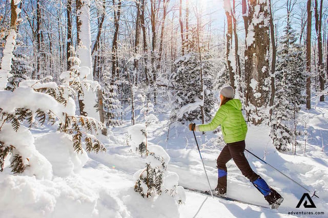 Cross Country Skiing on the Greenway 3