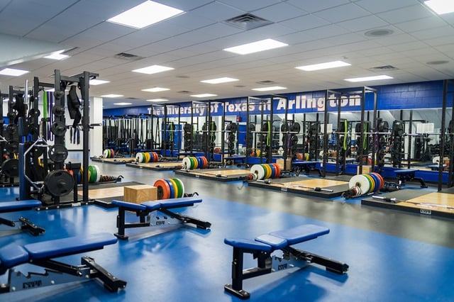 Maverick Stadium Weight Room